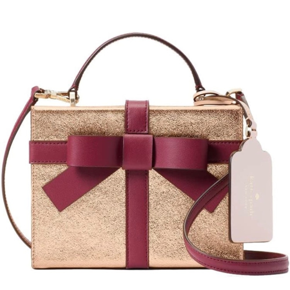 Kate Spade Wrapped Present Gift box Purse